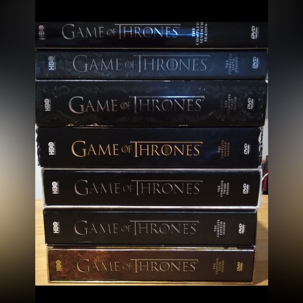 Game of Thrones DVDs Seasons 1-7